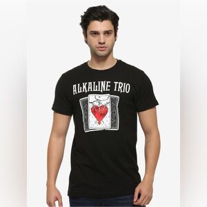 Alkaline Trio Tarot Card Shirt Size XL